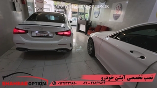 نصب آپشنهای بنز a200نصب جک صندوق برقی بنزa200