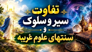 تفاوت سیر و سلوک و سنت های علوم غریبه - شیخ کاوه