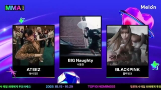بلک پینک در کتگوری Top 10 بونسانگ سال در مراسم جوایز Melon Music Awards 2026 نامزد شد
