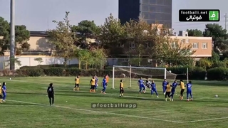 گل اول بانوان سپاهان به استقلال (ریحانه کردی)