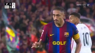 گل اول بلوگرانا به رئال (گل زیبای رافینیا)