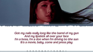 لیریک آهنگ Tarantino از لیسا و با کد رنگی